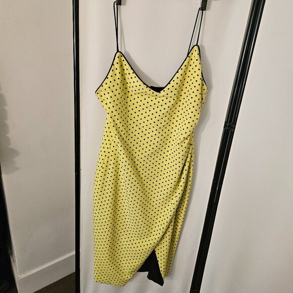 Black Halo Bowery Polka Dot Dress - Picture 1 of 2